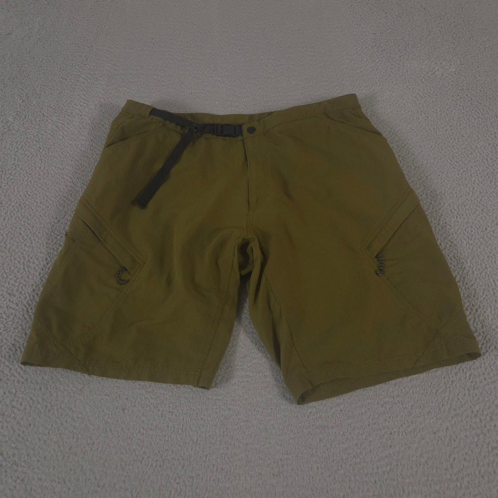 Novara Shorts Mens XL Olive Cycling Cargo Padded Belted MTB Hiking Outdoor